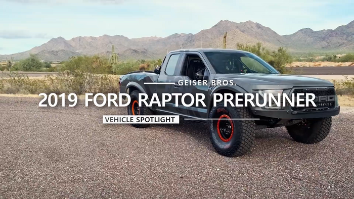 Geiser Bros Ford Raptor PreRunner